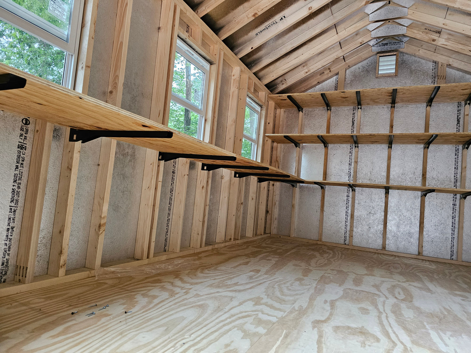 Shed Shelving System |Rapid Shelves | Fast, Easy, DIY | Heavy Duty